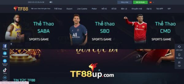 Bào trì TF88 mang đến nhiều game mới