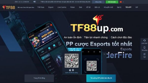 Tải app TF88, tiện lợi, dễ dàng