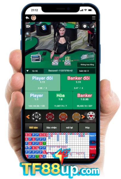 Thả ga chơi game mà không lo hết pin cùng TF88 App