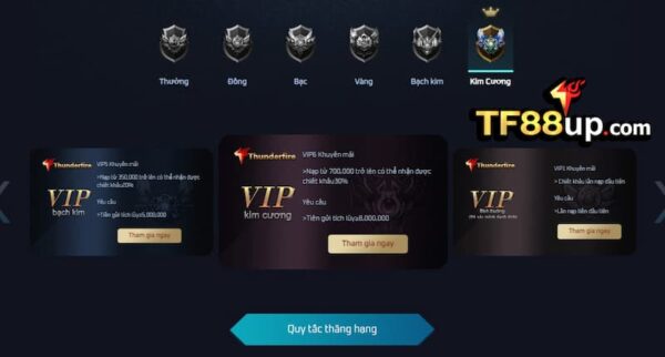 Thành viên VIP TF88 cần lưu ý những gì?